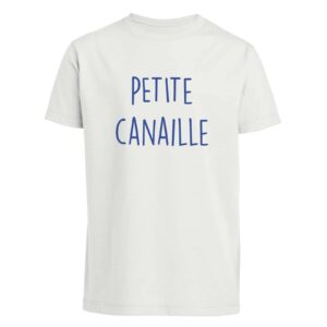 Tee-shirt Enfant Petite Canaille Garçon
