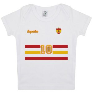 Tee-shirt Bébé foot Espagne
