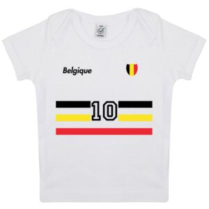 Tee-shirt Bébé foot Belgique