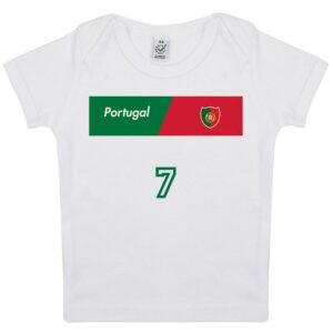 Tee-shirt Bébé foot Portugal