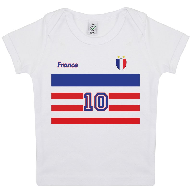 Tee-shirt Bébé foot France