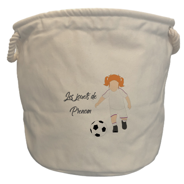 Sac à jouets Real fille rousse