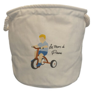sacs à jouets tricycle garçon blond